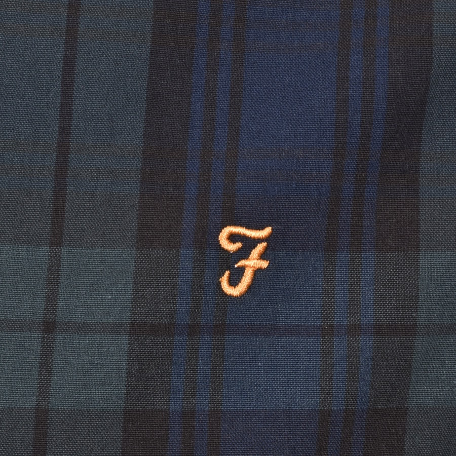 Alternative Image for ProductFarah Vintage Brewer Tartan Shirt Green3